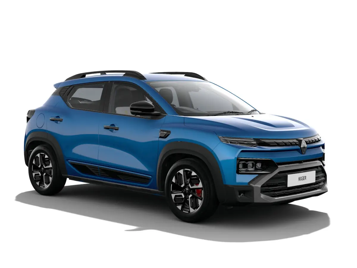 Renault Kiger Caspian Blue